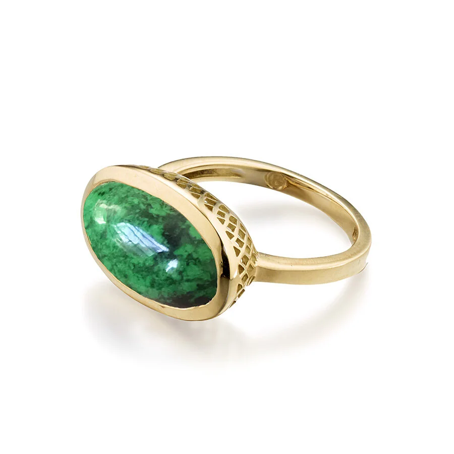 Burmese clearance jade ring